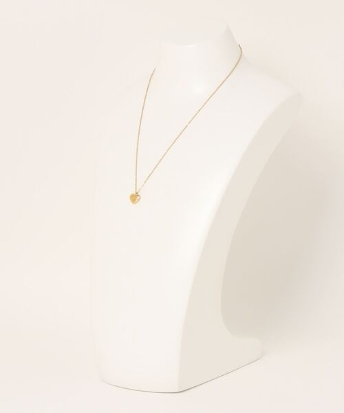 ieLS（イエルズ）の「金属アレルギー対応「ieLS」ステンレス　ハートチャームネックレス（ネックレス・メンズ・ゴールド/シルバー・ONE SIZE）」の9枚目の写真