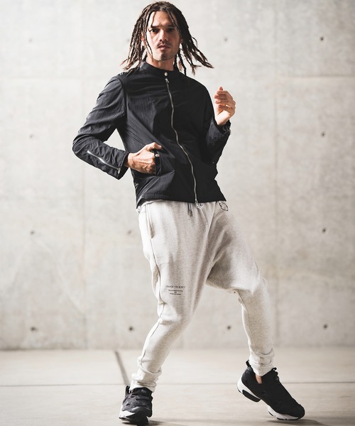 GLIMCLAP（グリムクラップ）の「mj9059- Wrinkles processing material riders jacket ライダースジャケット（ライダースジャケット・メンズ・ライトグレー/ブラック・S/M/L）」の15枚目の写真