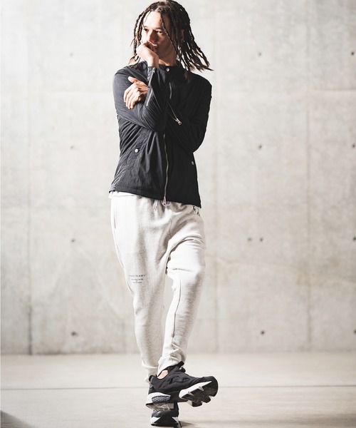 GLIMCLAP（グリムクラップ）の「mj9059- Wrinkles processing material riders jacket ライダースジャケット（ライダースジャケット・メンズ・ライトグレー/ブラック・S/M/L）」の16枚目の写真
