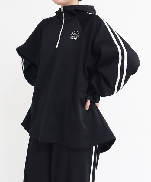I am I in fact...(アイアムアイインファクト)の「【cic&WEB LIMITED】ジャージ アノラック BZ(ジャージ・レディース・ピンク/ベージュ/ブラック・FREE)」の14枚目の写真