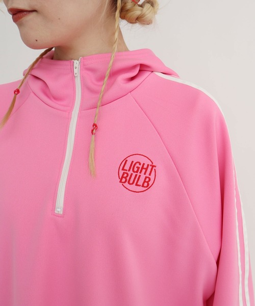 I am I in fact...(アイアムアイインファクト)の「【cic&WEB LIMITED】ジャージ アノラック BZ(ジャージ・レディース・ピンク/ベージュ/ブラック・FREE)」の7枚目の写真