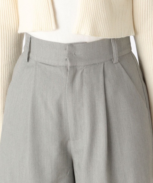 Heather（ヘザー）の「2WAYスラックスパンツ　187357（スラックス・レディース・アイボリー/ブラック/グレー/ブルー系その他/ブラック系その他・FREE）」の16枚目の写真