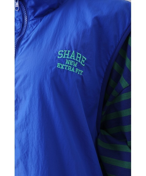 RODEO CROWNS WIDE BOWL（ロデオクラウンズワイドボウル）の「SHARE NYLON VEST（ベスト・レディース・グリーン/ブラック/ブルー/パープル・FREE）」の15枚目の写真