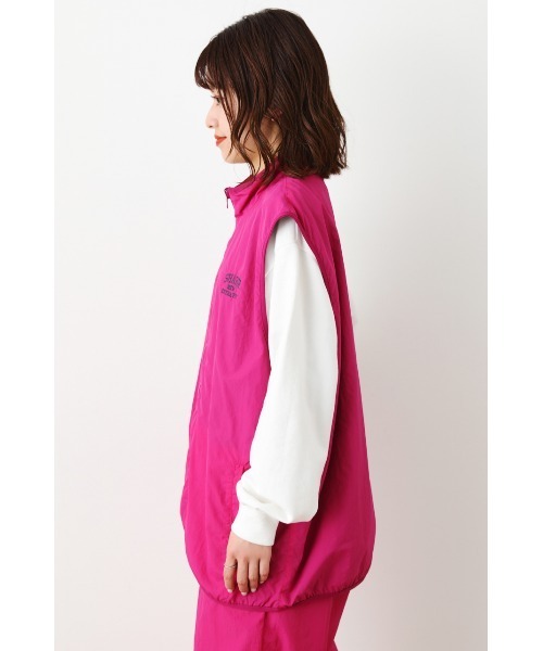 RODEO CROWNS WIDE BOWL（ロデオクラウンズワイドボウル）の「SHARE NYLON VEST（ベスト・レディース・グリーン/ブラック/ブルー/パープル・FREE）」の13枚目の写真