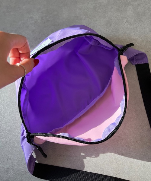 CIAOPANIC（チャオパニック）の「【GEM】配色カラーウエストバッグ（ボディバッグ/ウエストポーチ・レディース・ブルー/オレンジ・FREE）」の12枚目の写真