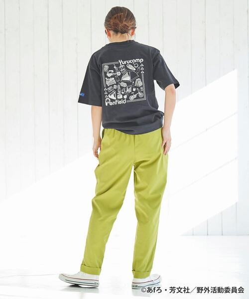 PENFIELD USA（ペンフィールドユーエスエー）の「Penfield（ペンフィールド）×ゆるキャン△×coen（コーエン）トリプルコラボTシャツ（Tシャツ/カットソー・レディース・ブラック/ホワイト/ライトグレー・M/L）」の16枚目の写真