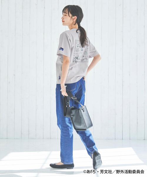 PENFIELD USA（ペンフィールドユーエスエー）の「Penfield（ペンフィールド）×ゆるキャン△×coen（コーエン）トリプルコラボTシャツ（Tシャツ/カットソー・レディース・ブラック/ホワイト/ライトグレー・M/L）」の21枚目の写真