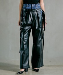 PRANK PROJECT | ダブルウエストレイヤードデニムパンツ/Double West Layered Denim Pants(スラックス)