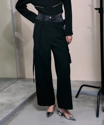 PRANK PROJECT | ダブルウエストレイヤードデニムパンツ/Double West Layered Denim Pants(スラックス)