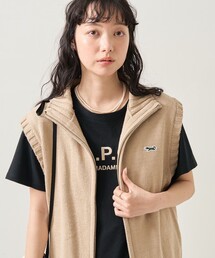 FREAK'S STORE | TOWN CRAFT × FREAK'S STORE/タウンクラフト theFOX 天竺ジップアップニットベスト(ベスト)