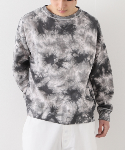EDIFICE(エディフィス)の「ムラ染め クルーネック スウェット(Tシャツ/カットソー・メンズ・その他6/その他10/マルチ・LARGE/MEDIUM)」の1枚目の写真