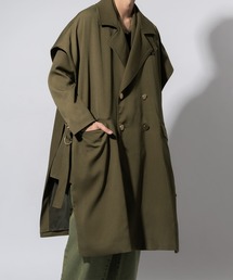 Adoon plain | 【Oversized gold button gilet】/オーバーサイズ金ボタンジレ(セットアップ対応)(ベスト)