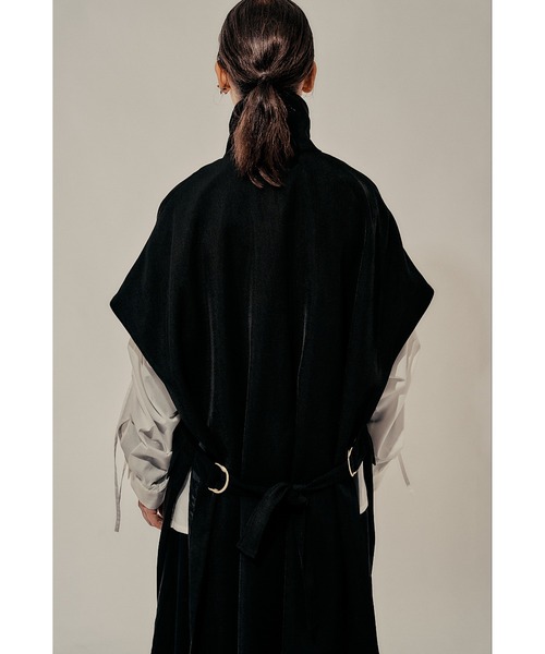 Adoon plain（アドーンプレーン）の「【Oversized gold button gilet】/オーバーサイズ金ボタンジレ(セットアップ対応)（ベスト・メンズ・ブラック/カーキブラウン・MEDIUM/LARGE）」の16枚目の写真