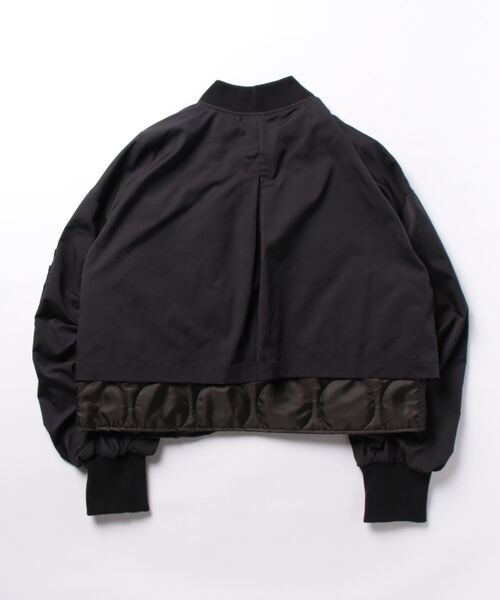 ROSE BUD(ローズバッド)の「クロップドMA-1(MA-1・レディース・ブラウン/ブラック・FREE)」の5枚目の写真