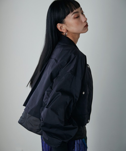 ROSE BUD(ローズバッド)の「クロップドMA-1(MA-1・レディース・ブラウン/ブラック・FREE)」の11枚目の写真