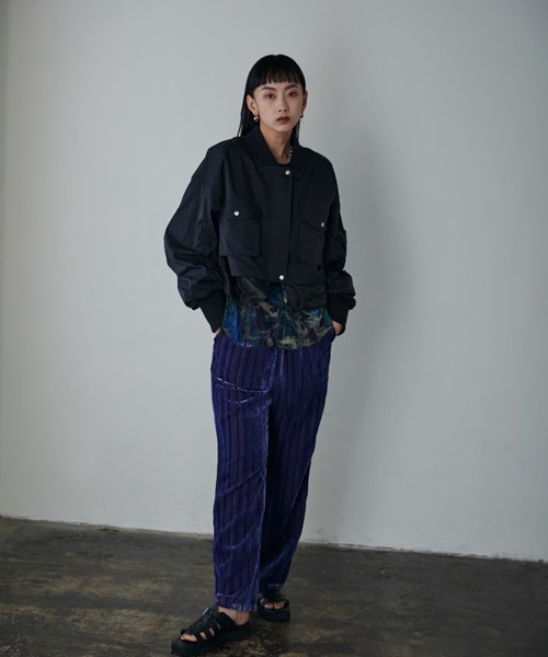 ROSE BUD(ローズバッド)の「クロップドMA-1(MA-1・レディース・ブラウン/ブラック・FREE)」の13枚目の写真