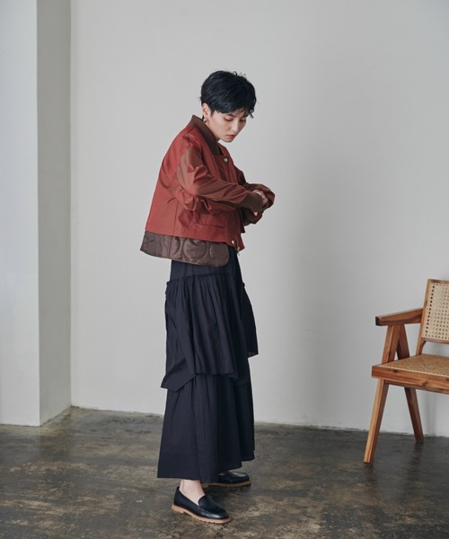 ROSE BUD(ローズバッド)の「クロップドMA-1(MA-1・レディース・ブラウン/ブラック・FREE)」の16枚目の写真