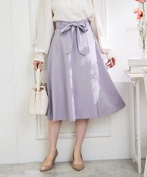 couture brooch | 【定番人気！オフィスカジュアル・通勤にもオススメ】ネオシャンブルラップ風スカート(スカート)