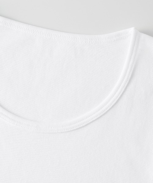 こどもグンゼ（コドモグンゼ）の「こどもグンゼ 男の子 半袖Tシャツ 襟あき広め 抗菌防臭 部屋干し対応 2枚組　本体綿100％（インナーウェア/肌着・キッズ・ブラック/ホワイト・140/160/120/100/110/130/150）」の6枚目の写真