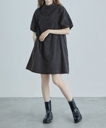 etoll. | 60-70s風デニムミニワンピース(ワンピース)