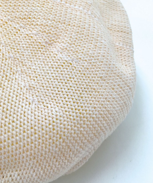 SPIGA（スピーガ）の「ﾚｰｽｱｯﾌﾟﾍﾞﾚｰ帽（ハンチング/ベレー帽・レディース・ピンク・FREE）」の4枚目の写真