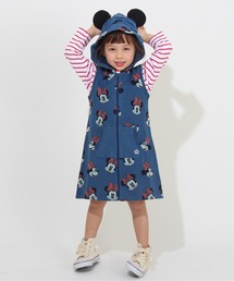 Disney（ディズニー）の「ディズニー 耳付きニットデニムワンピース 7924K（ワンピース・キッズ）」