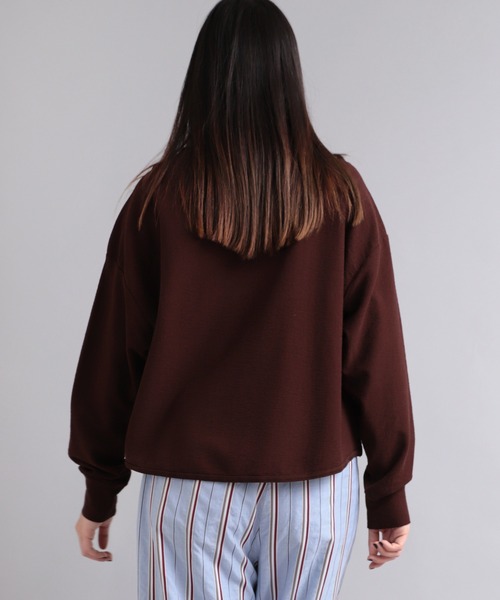 RNA-N(アールエヌエーエヌ)の「M2028 ブロックインレーショートプルオーバー(Tシャツ/カットソー・レディース・ブラウン/レッド/レモンイエロー・MEDIUM)」の11枚目の写真