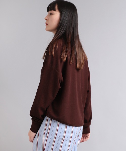 RNA-N(アールエヌエーエヌ)の「M2028 ブロックインレーショートプルオーバー(Tシャツ/カットソー・レディース・ブラウン/レッド/レモンイエロー・MEDIUM)」の22枚目の写真