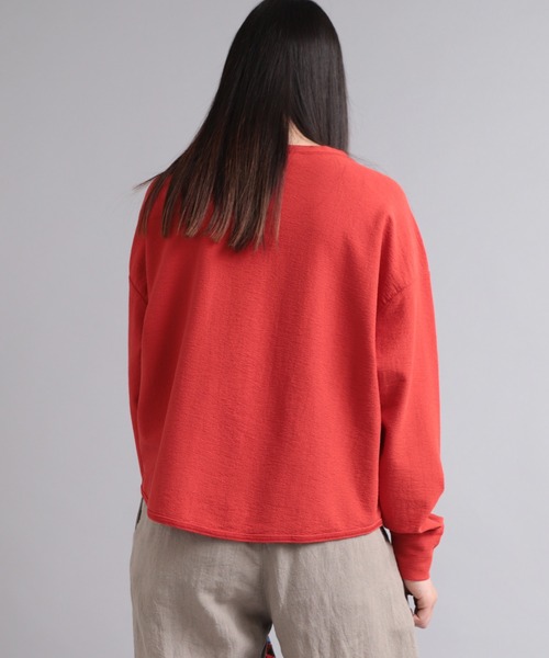 RNA-N(アールエヌエーエヌ)の「M2028 ブロックインレーショートプルオーバー(Tシャツ/カットソー・レディース・ブラウン/レッド/レモンイエロー・MEDIUM)」の12枚目の写真
