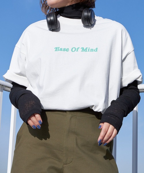 PBLIM（ページボーイリム）の「PAGEBOYLIM/スプリングタートル（Tシャツ/カットソー・レディース・ブラック/ブルー/オレンジ・FREE）」の4枚目の写真