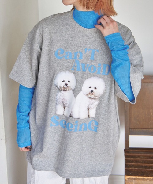 PBLIM（ページボーイリム）の「PAGEBOYLIM/スプリングタートル（Tシャツ/カットソー・レディース・ブラック/ブルー/オレンジ・FREE）」の21枚目の写真