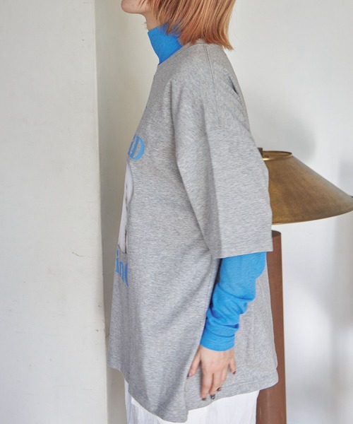 PBLIM（ページボーイリム）の「PAGEBOYLIM/スプリングタートル（Tシャツ/カットソー・レディース・ブラック/ブルー/オレンジ・FREE）」の11枚目の写真