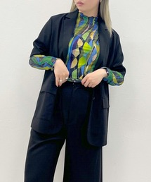 FOREVER 21 | 【MODE】柄ハイネックインナープルオーバー(その他トップス)