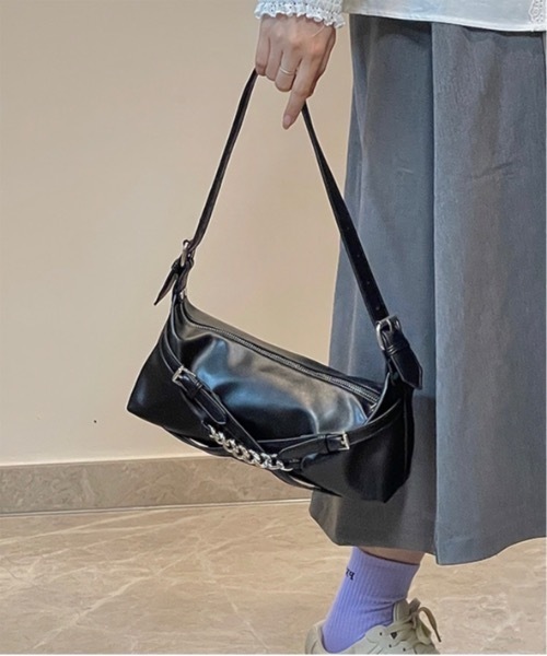 Burner(バーナー)の「【OKUOKU 0909】ショルダーバッグ / クロスベルト / チェーン oku-bag-671114395731-25 U(ショルダーバッグ・レディース・B/A・FREE)」の11枚目の写真