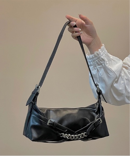 Burner(バーナー)の「【OKUOKU 0909】ショルダーバッグ / クロスベルト / チェーン oku-bag-671114395731-25 U(ショルダーバッグ・レディース・B/A・FREE)」の12枚目の写真