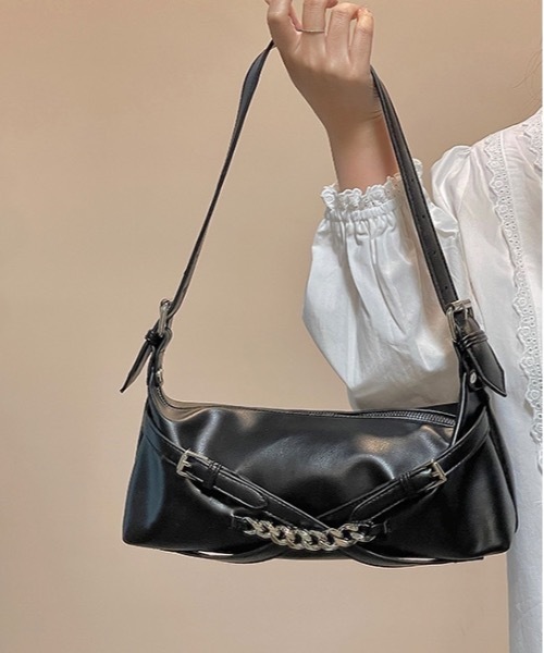 Burner(バーナー)の「【OKUOKU 0909】ショルダーバッグ / クロスベルト / チェーン oku-bag-671114395731-25 U(ショルダーバッグ・レディース・B/A・FREE)」の13枚目の写真