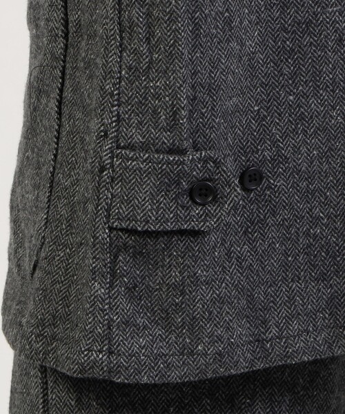 ENGINEERED GARMENTS カーディガンジャケット 　ブラック　M 足し算が色々と楽しめそうなEGのカーディガンジャケット