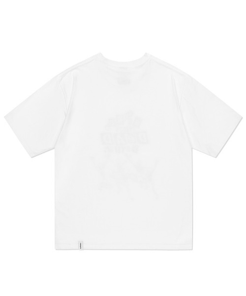 MAHAGRID(マハグリッド)の「『mahagrid/マハグリッド』HAPPY SKELETON TEE/ハッピースケルトン 半袖 カットソー(Tシャツ/カットソー・レディース・ホワイト/ブラック・XL/S/L/M)」の10枚目の写真