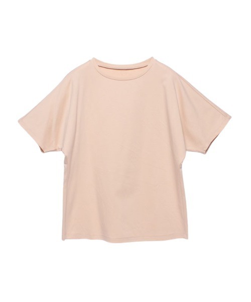 anuans(アニュアンス)の「ドルマンベーシックTシャツ(Tシャツ/カットソー・レディース・ピンク/ホワイト/ベージュ/ネイビー/グレー・FREE)」の16枚目の写真