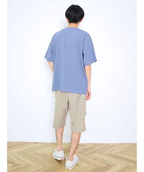 CRAFT STANDARD BOUTIQUE(クラフトスタンダードブティック)の「梨地カット刺繍TEE(Tシャツ/カットソー・レディース・ブルー/ブラック/ライトグレー・M/L/XL)」の16枚目の写真