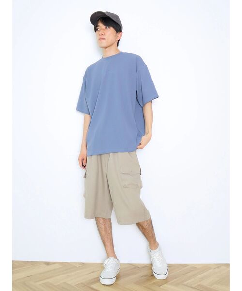 CRAFT STANDARD BOUTIQUE(クラフトスタンダードブティック)の「梨地カット刺繍TEE(Tシャツ/カットソー・レディース・ブルー/ブラック/ライトグレー・M/L/XL)」の18枚目の写真
