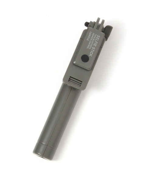 LAKOLE（ラコレ）の「リモコン付き自撮り棒 / 190465（スマホグッズ・レディース・アイボリー/ブルー/チャコール/カーキ・FREE）」の3枚目の写真