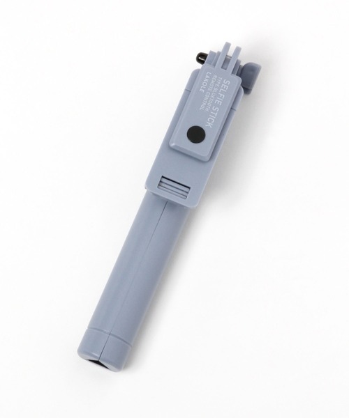 LAKOLE（ラコレ）の「リモコン付き自撮り棒 / 190465（スマホグッズ・レディース・アイボリー/ブルー/チャコール/カーキ・FREE）」の4枚目の写真