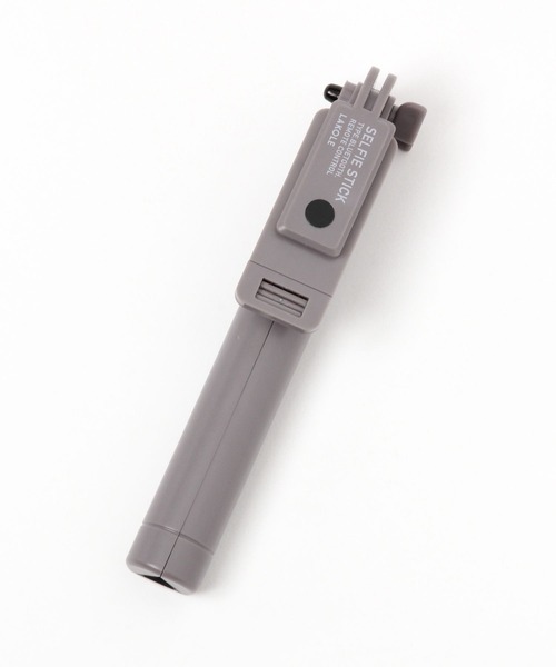 LAKOLE（ラコレ）の「リモコン付き自撮り棒 / 190465（スマホグッズ・レディース・アイボリー/ブルー/チャコール/カーキ・FREE）」の9枚目の写真