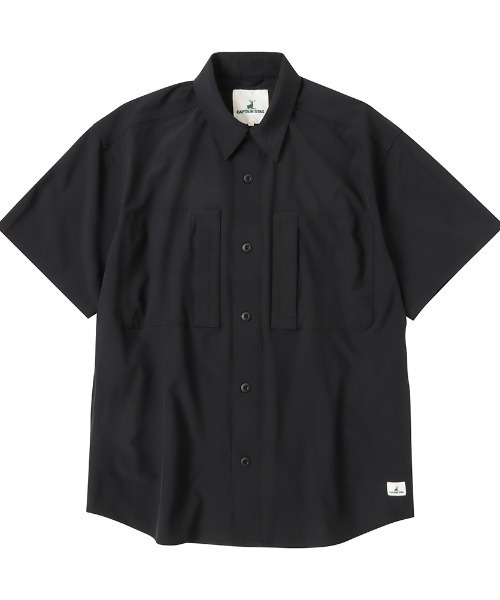 CAPTAIN STAG（キャプテンスタッグ）の「CAPTAIN STAG キャプテンスタッグ　キャンプシャツ　サイドポケット　胸ポケット（シャツ/ブラウス・メンズ・ライトカーキ/カーキ/ブラック・M/L/XL）」の11枚目の写真