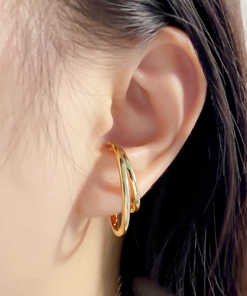 florist（フローリスト）の「【両耳セット】デザイナーズボリュームデザインイヤーカフ/左右各1個入り（イヤーカフ・レディース・シルバー系2/シルバー系4/ゴールド系2/シルバー系1/シルバー系5/ゴールド系7/ゴールド系8/シルバー系3/ゴールド系5/ゴールド系1/ゴールド系4/ゴールド系3/シルバー系6/ゴールド系6・FREE）」の13枚目の写真