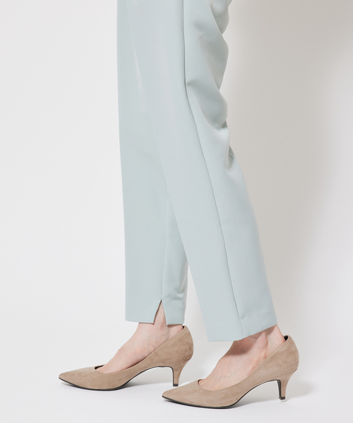Jayro(ジャイロ)の「【セットアップ対応】2WAYストレッチ1タックテーパードパンツ(その他パンツ・レディース・ライトグリーン/ネイビー/グレー系その他・L/M)」の10枚目の写真