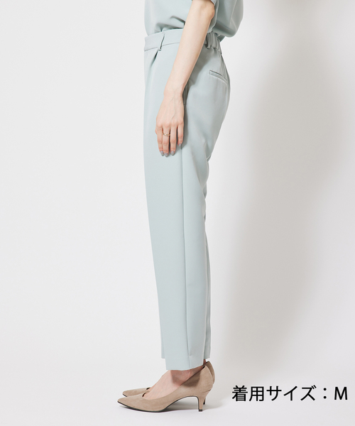 Jayro(ジャイロ)の「【セットアップ対応】2WAYストレッチ1タックテーパードパンツ(その他パンツ・レディース・ライトグリーン/ネイビー/グレー系その他・L/M)」の13枚目の写真
