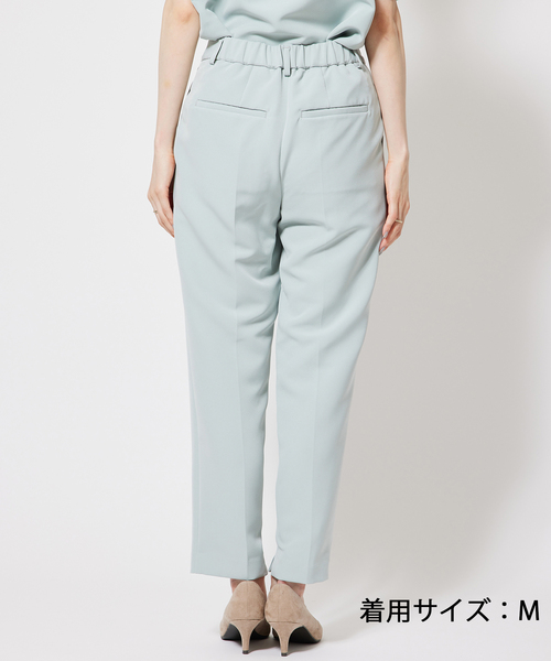 Jayro(ジャイロ)の「【セットアップ対応】2WAYストレッチ1タックテーパードパンツ(その他パンツ・レディース・ライトグリーン/ネイビー/グレー系その他・L/M)」の5枚目の写真