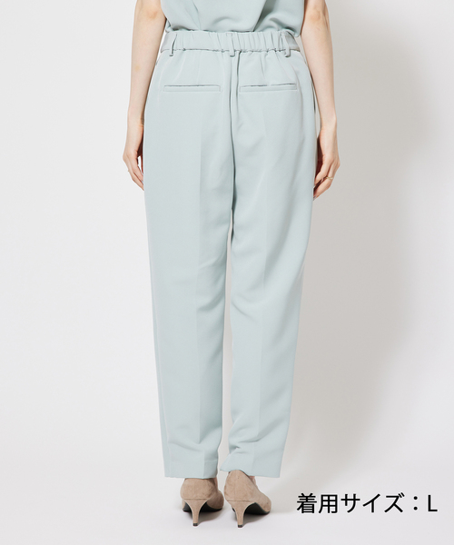 Jayro(ジャイロ)の「【セットアップ対応】2WAYストレッチ1タックテーパードパンツ(その他パンツ・レディース・ライトグリーン/ネイビー/グレー系その他・L/M)」の19枚目の写真